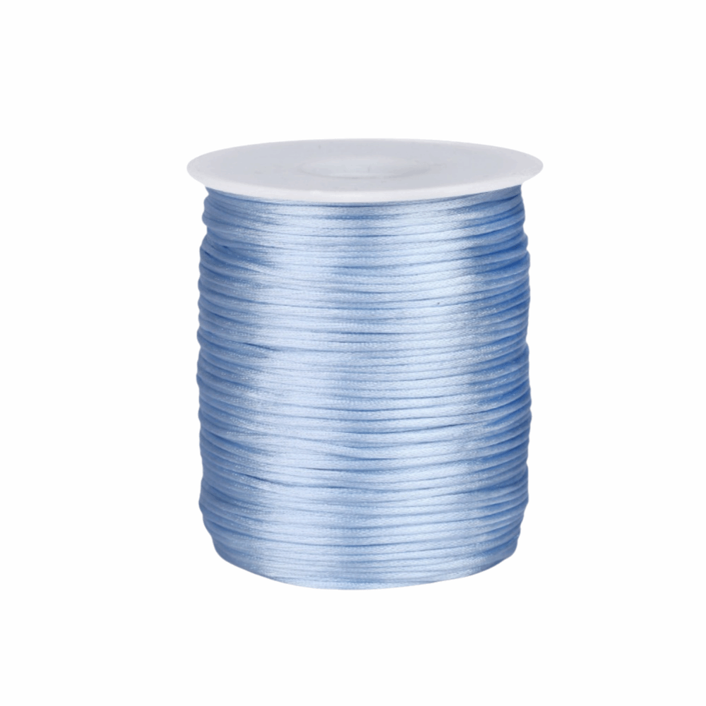 Ribbon Wired Satin - 100m gevlochten satijnen koord van 1,5