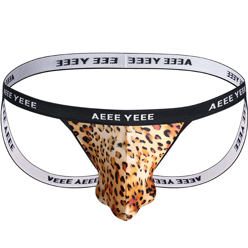 Ribbon Wired Satin - Herenondergoed Sexy string van satijn met
