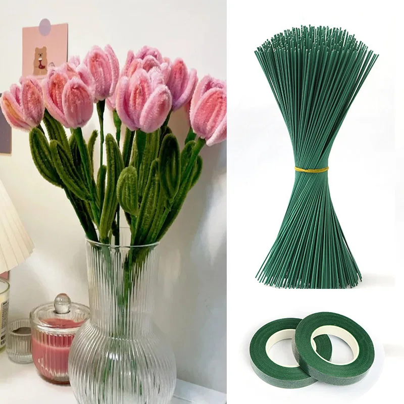Florist Supply Bulk - Kunstbloem Stengel Draad Bloemenpaal Staaf voor
