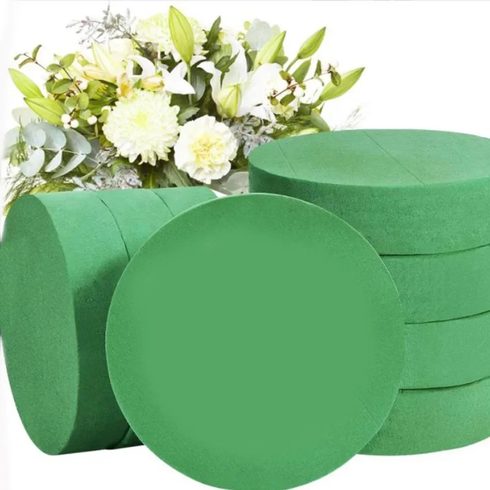 Floral Foam Oasis - 6.5 ''Inch Ronde Schuimblokken Voor Kunstbloemen