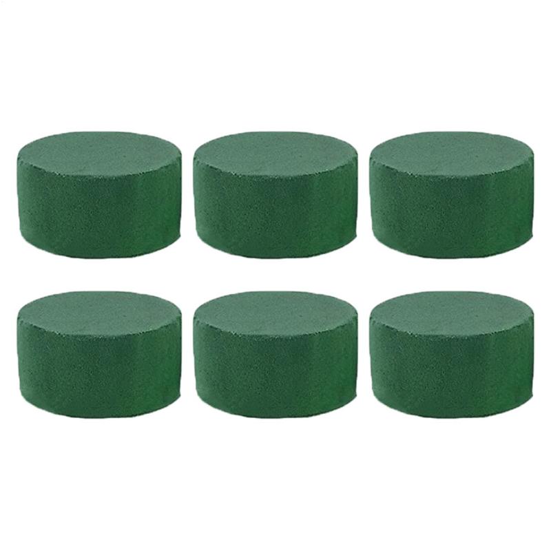 Floral Foam Oasis - 6 stks Natte Verse Steekschuim Blokken
