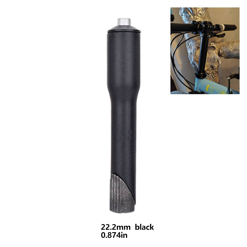 Stem Extender Tube - 22,2 mm aluminium fietsstuurpen verlengstuk, 1