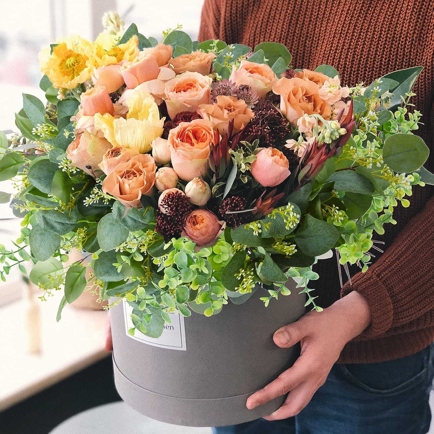 50 STKS Faux Eucalyptus Stenge - Floral Foam Oasis recensie en prijs