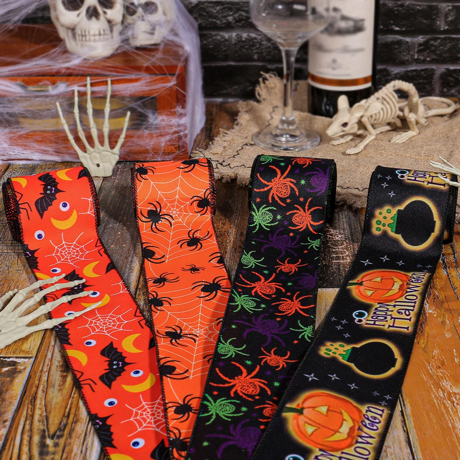 Halloween lint met draadrand,  - Ribbon Wired Satin recensie en prijs