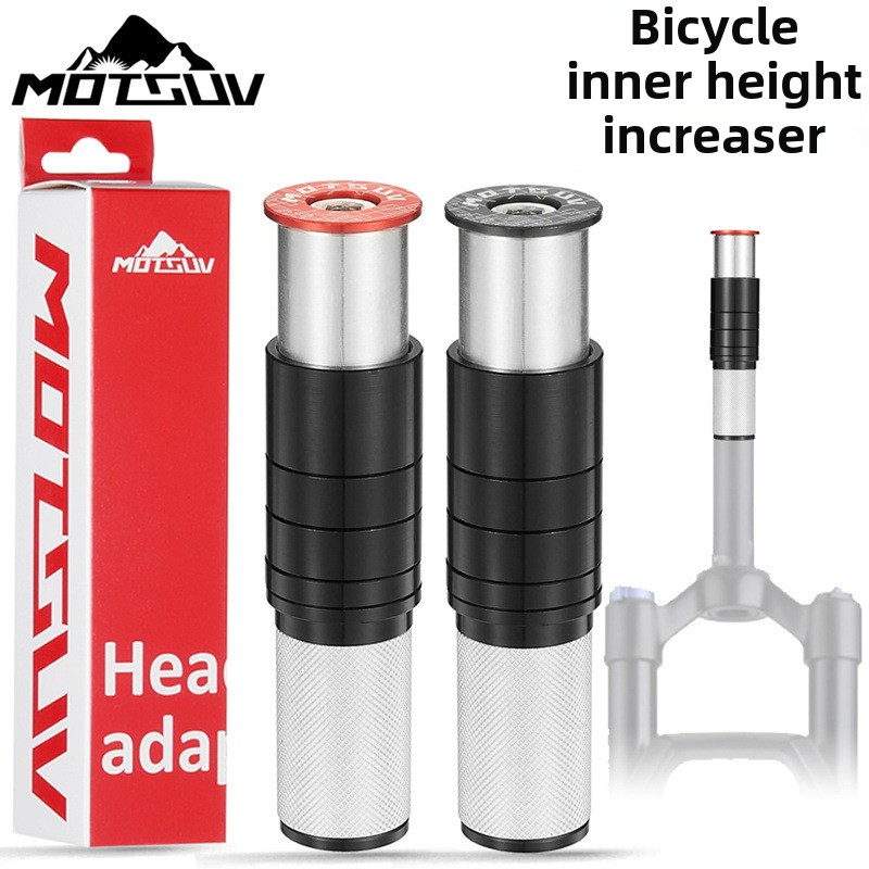 De mountainbike verhoogt de bi - Stem Extender Tube recensie en prijs