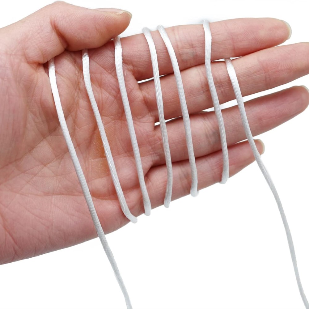 0.8/1.5mm Nylon Satijnen Koord - Ribbon Wired Satin recensie en prijs