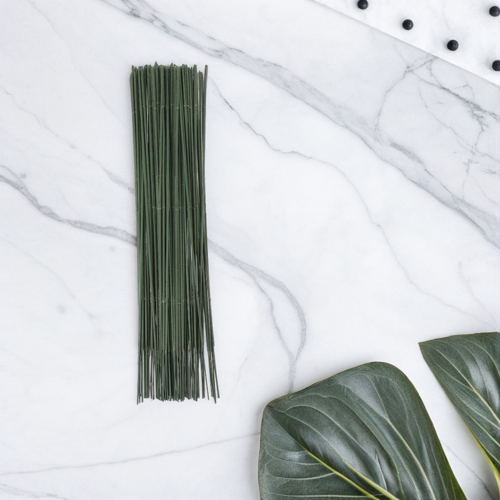100 stuks groene bloemistendra - Wire Stem Florist recensie en prijs