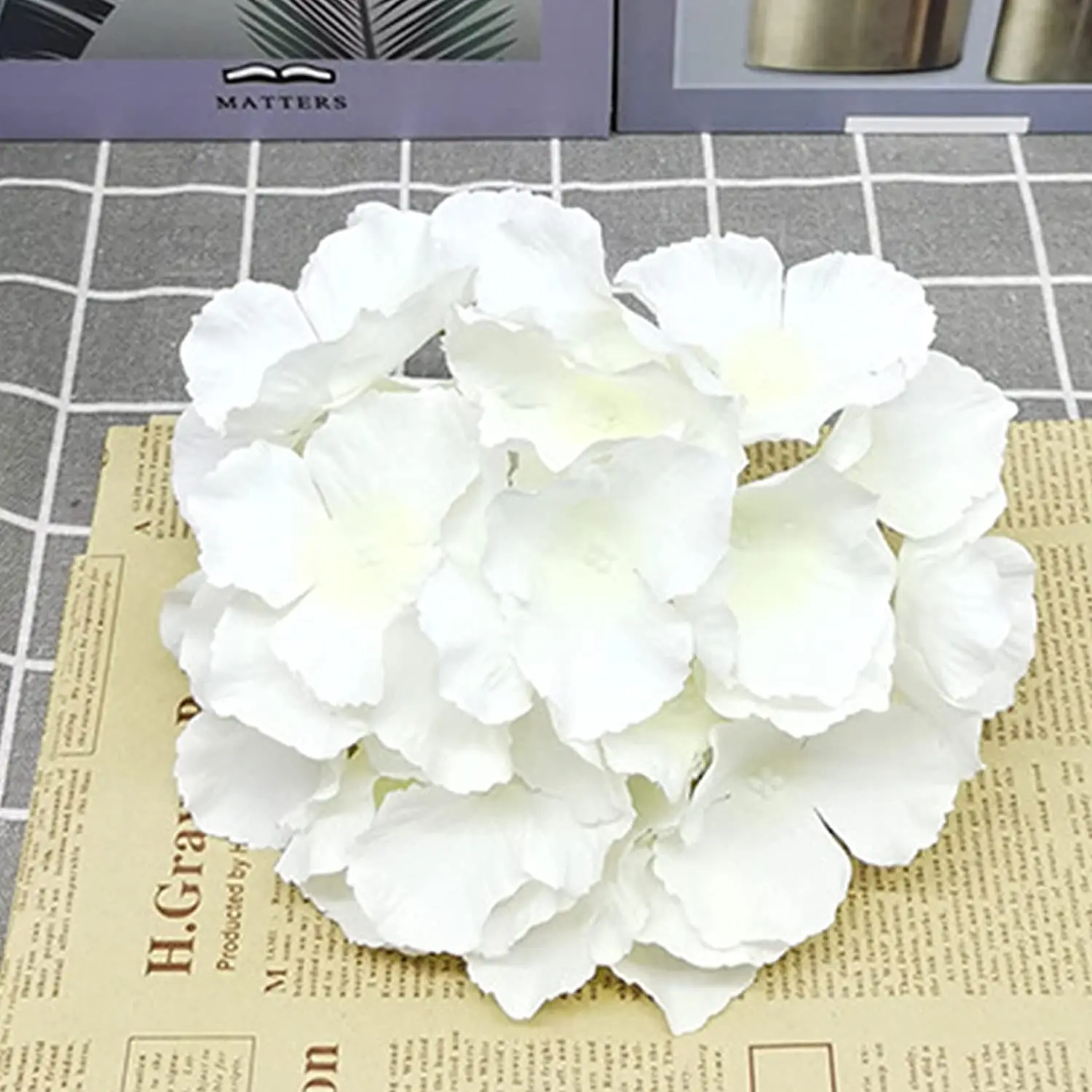 8 inch grote zijden hortensia- - Florist Supply Bulk recensie en prijs