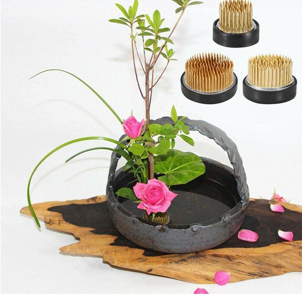 Ronde Ikebana Bloem Kikker Met - Flower Frog Pin recensie en prijs