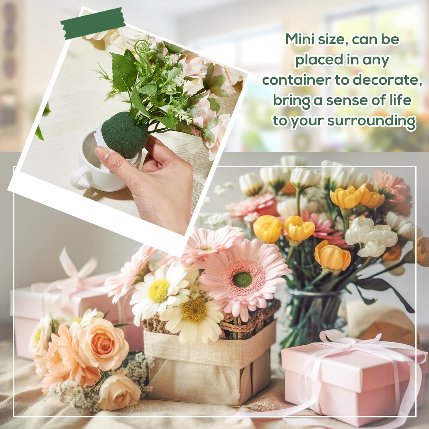 Mini Bloemschuimhouder Bloemsc - Floral Foam Oasis recensie en prijs