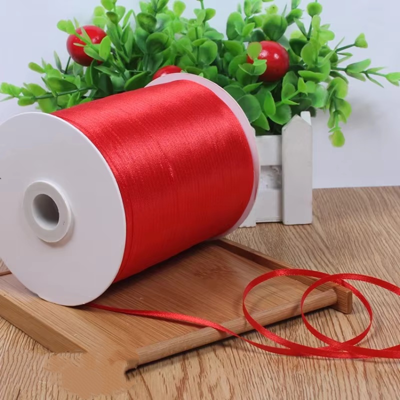 (10 meter/lot) 1/8'(3mm) Enkel - Ribbon Wired Satin recensie en prijs