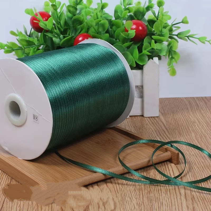 (10 meter/lot) 1/8'(3mm) Enkel - Ribbon Wired Satin recensie en prijs