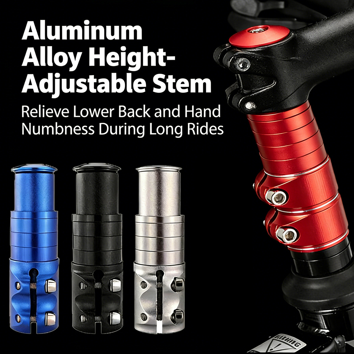 1 stuk Fietsstuurpen Verlengst - Stem Extender Tube recensie en prijs