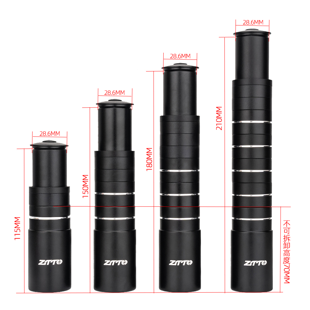 Ztto Fiets Vork Steel Hoogte E - Stem Extender Tube recensie en prijs