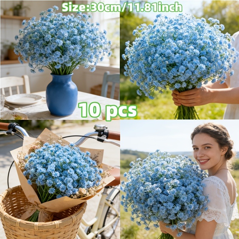 10 stuks kunstmatige blauwe gy - Florist Supply Bulk recensie en prijs