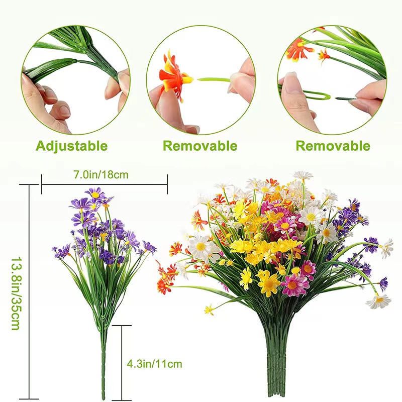 Kunstmatige madeliefjes bloeme - Floral Foam Oasis recensie en prijs
