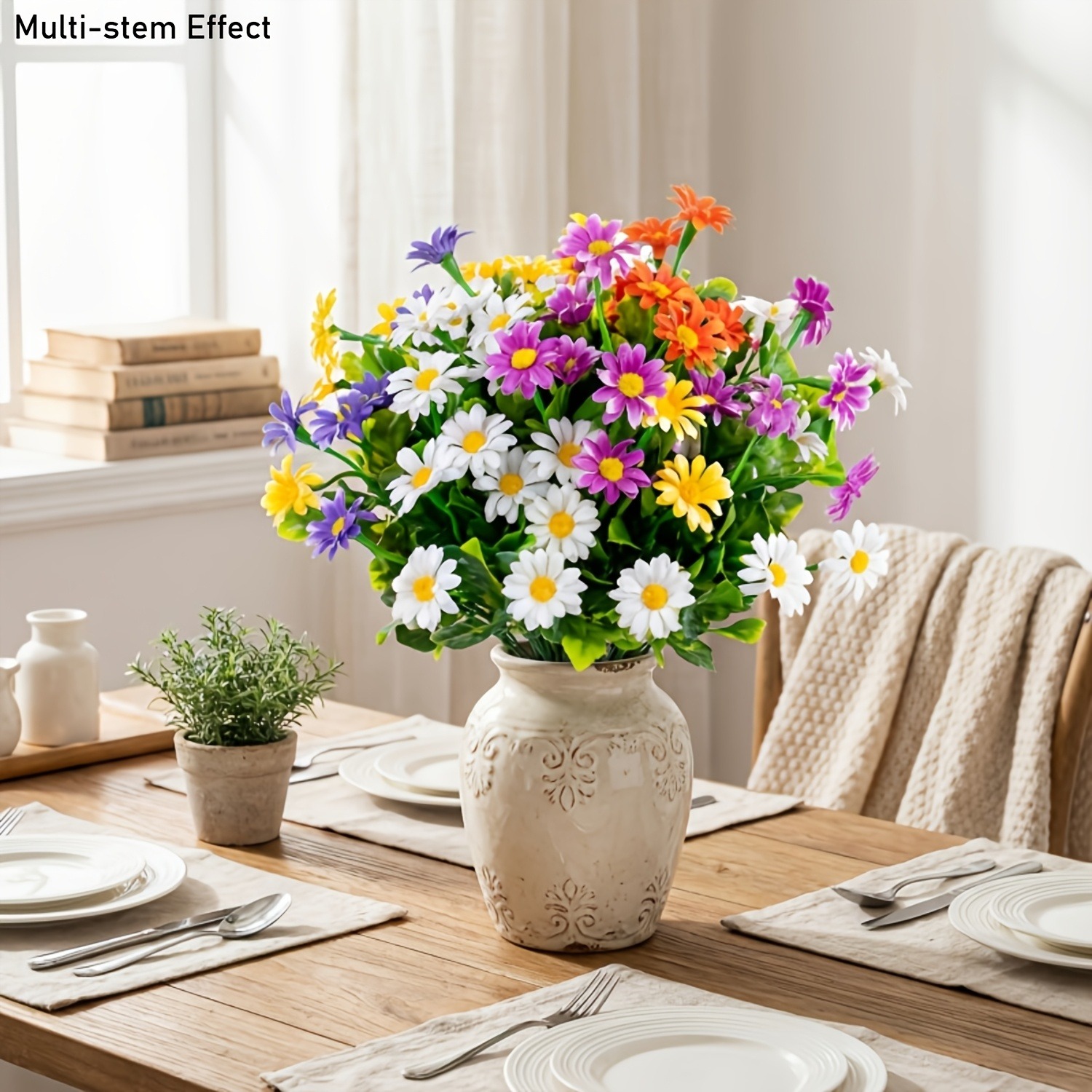 1/4 stuks Daisy kunstbloemen b - Floral Foam Oasis recensie en prijs